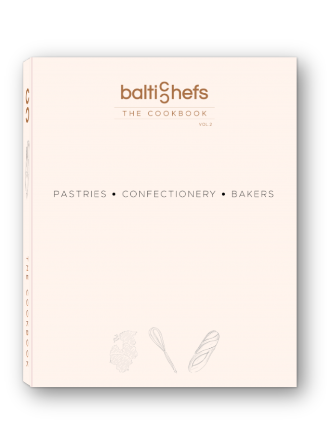 Grāmata "BalticChefs pavāru grāmata VOL2.  Pastry | Bakers | Confectionery"