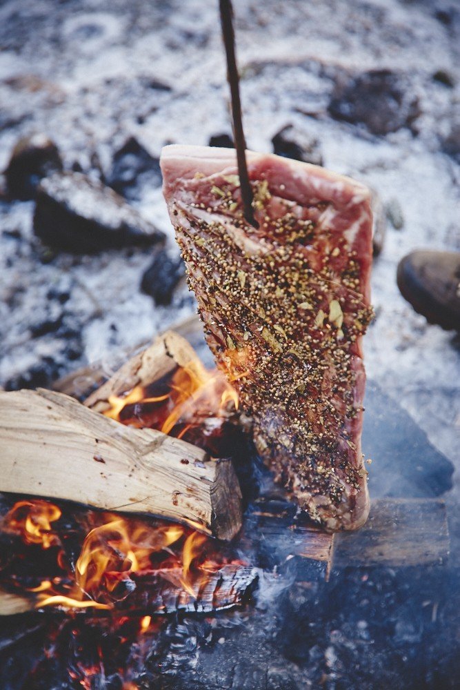 Smoked salt