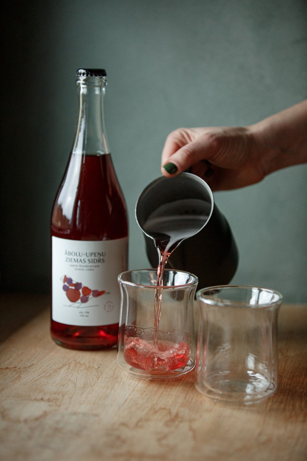 Apple - blackcurrant winter cider