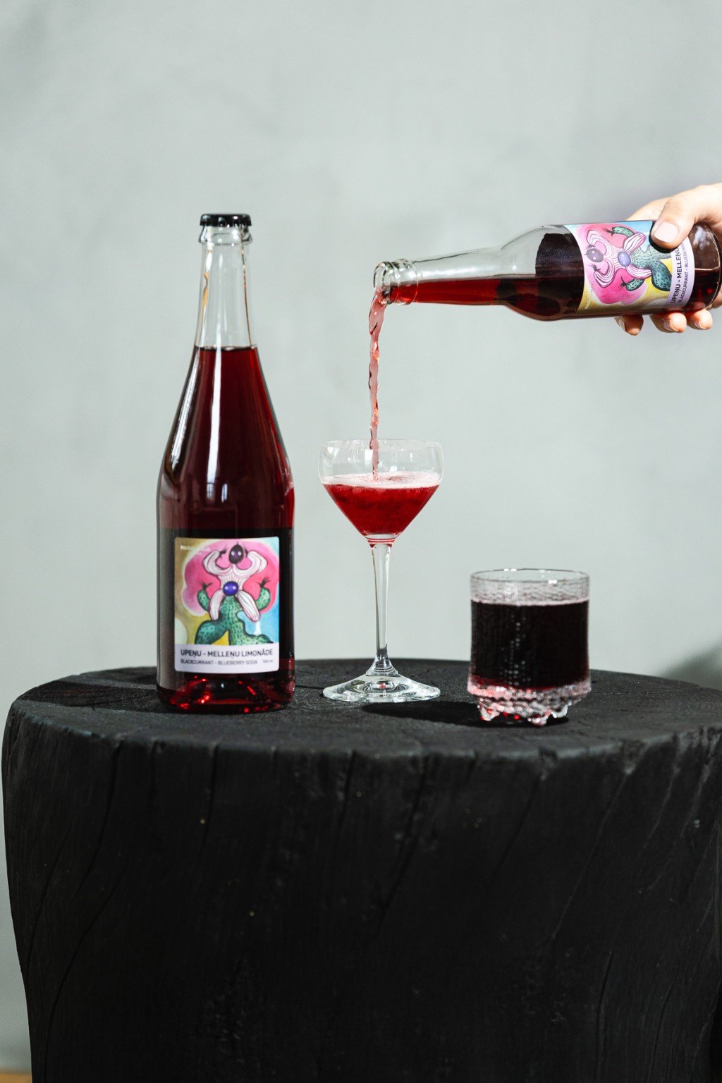 Upeņu - melleņu limonāde