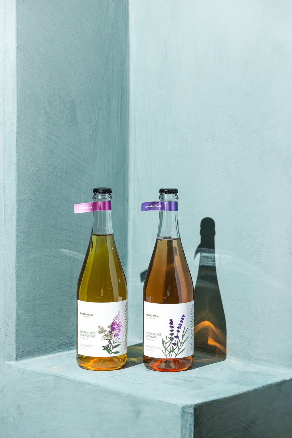 Sparkling Lavender tea 